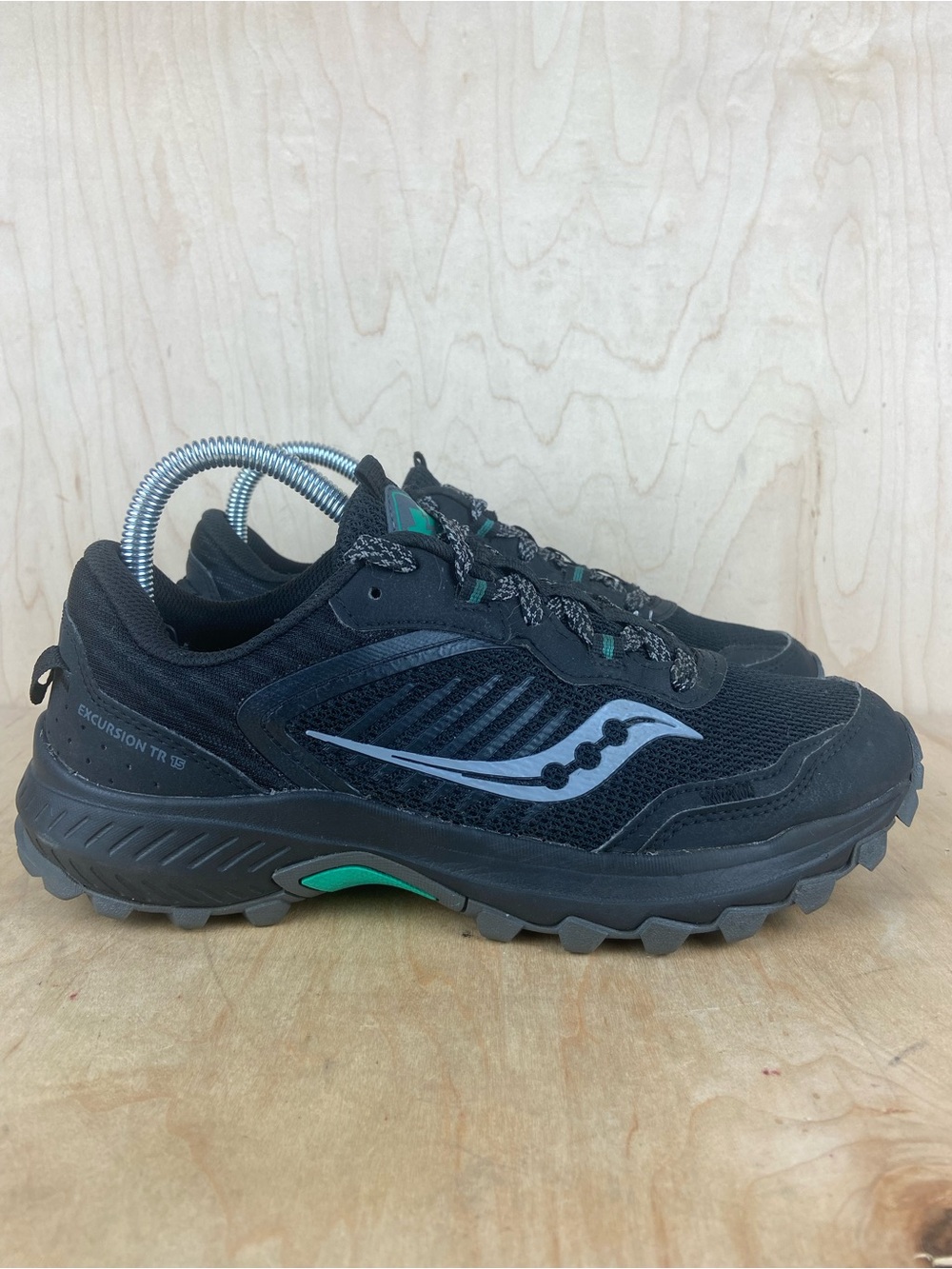 Saucony Excursion TR15 Women’s Size 8.5 Wide Black Trail Running Shoes